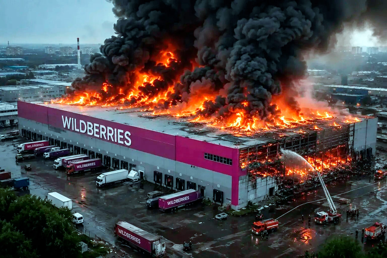 Burnt goods and billion-ruble risks: how attacks on Wildberries warehouses affected Central Asia