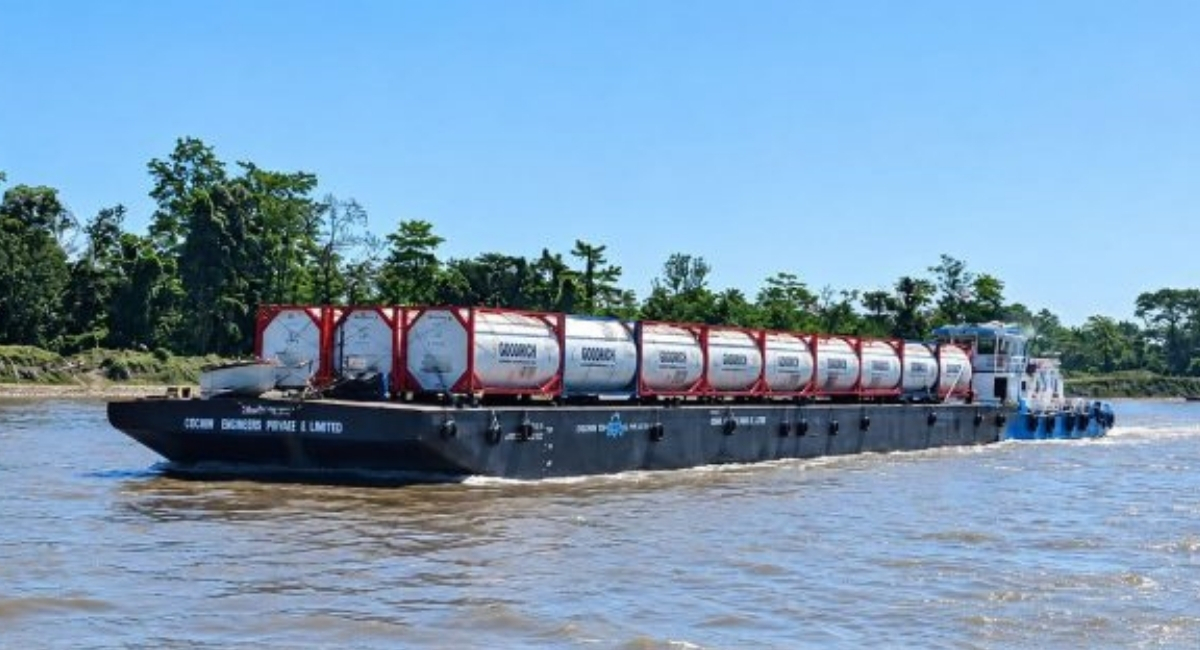 Cargo vessel to sail from Dibrugarh to Bangladesh for first time since Independence