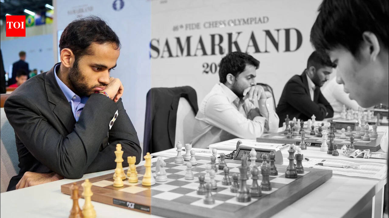 Chess Olympiad: How India's Arjun Erigaisi suffered biggest Round 1 upset against lower-rated opponent | Chess News