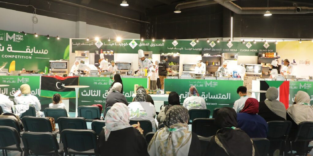 Cooking competitions between Libya and Sudan at the Food Expo in Benghazi