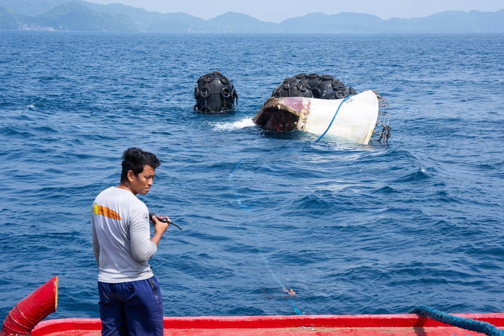 Deep Dive: Navy Divers Clear Wreck from Palauan Waters During Pacific Partnership 2026
