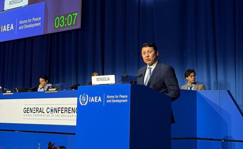 Delegation from Mongolia attends 70th session of IAEA General Conference