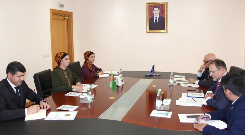 Deputy Foreign Minister of Turkmenistan meets with EU Ambassador