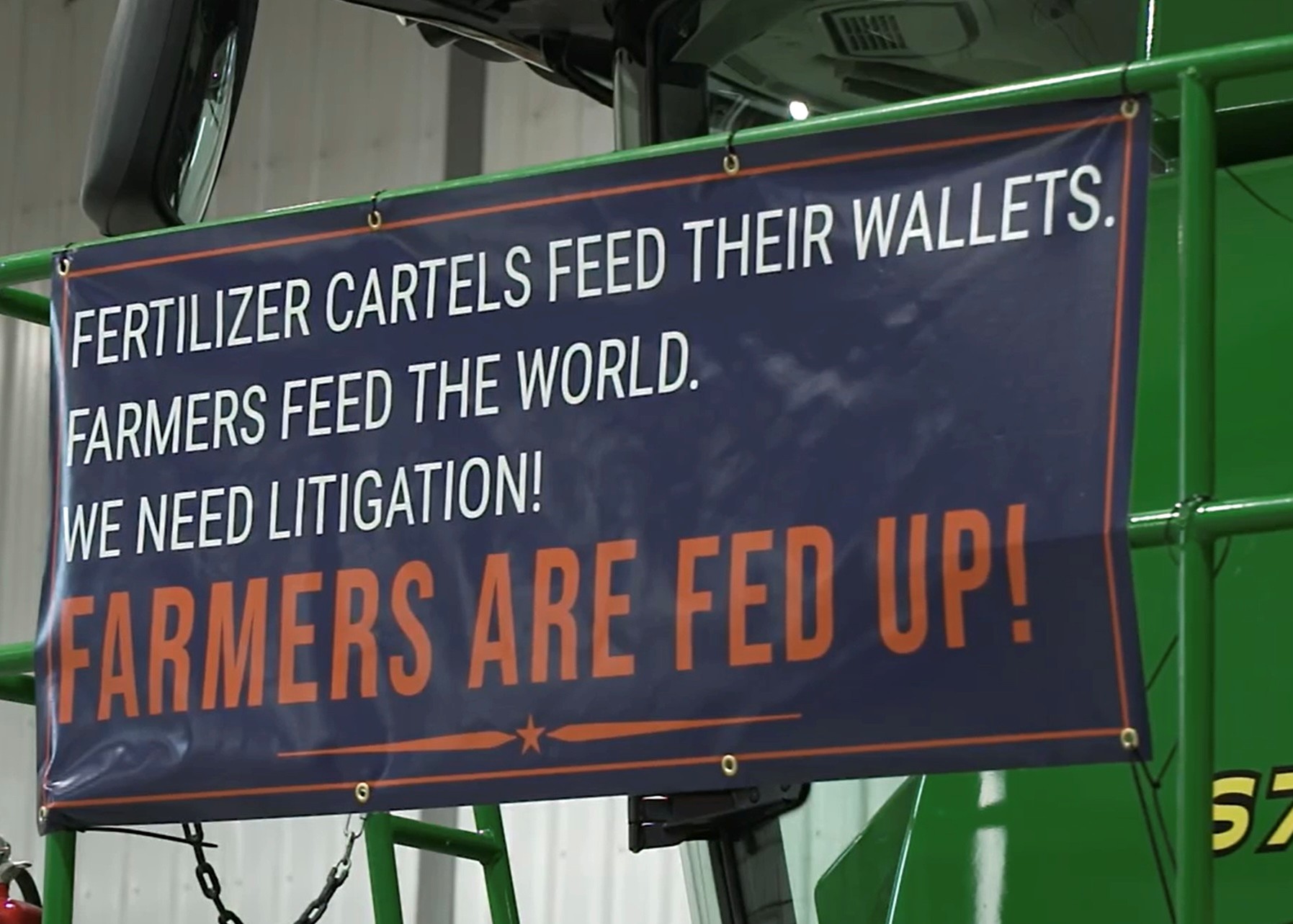 During Iowa stop, USDA deputy urges farmers to anonymously report fertilizer woes