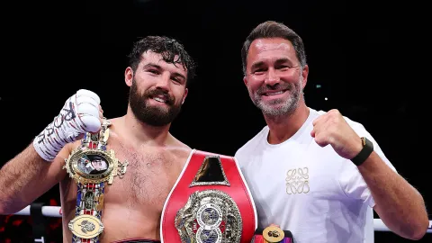 Eddie Hearn Claims Pat Brown Would Beat Jai Opetaia