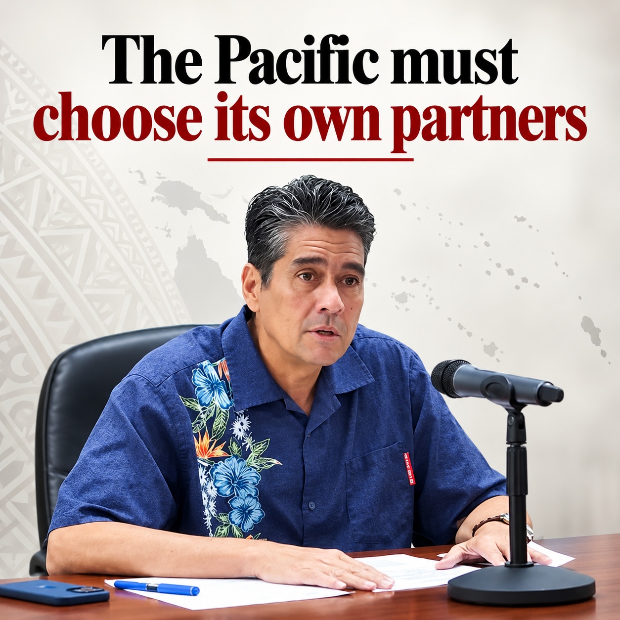 Editorial:The Pacific must choose its own partners