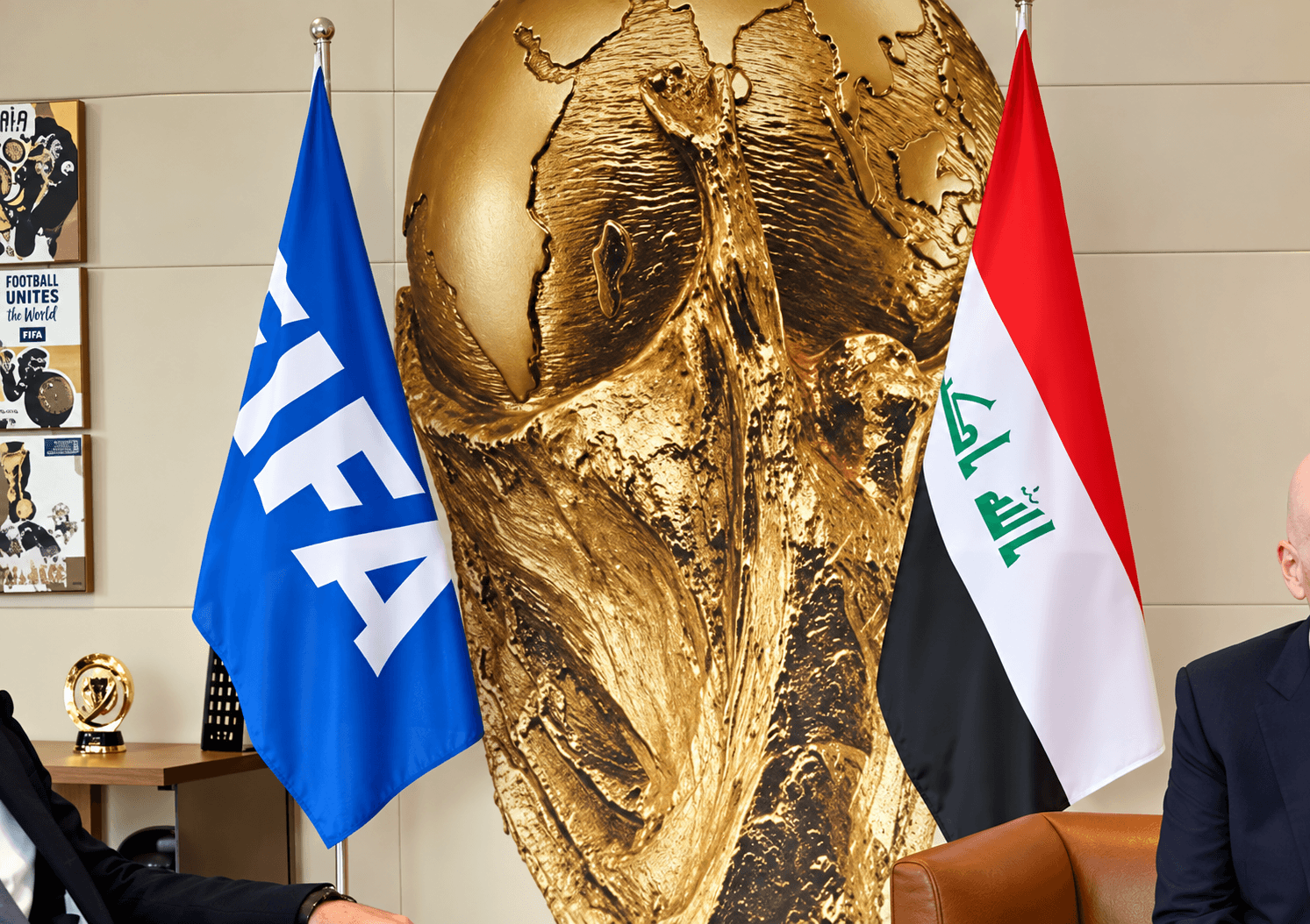 FIFA backs new Baghdad sports centre in Iraqi football development plan