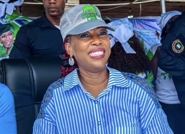 First Lady arrives in Freetown after UN Resolution