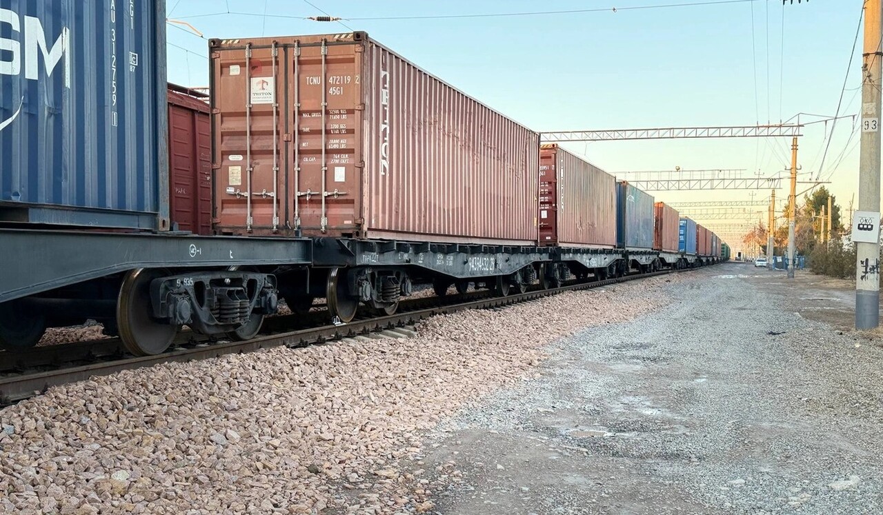 First block train from China to Iran launched via Central Asia