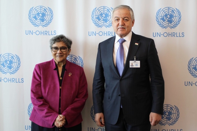 Foreign Minister of Tajikistan and Head of UNAMA discuss regional security