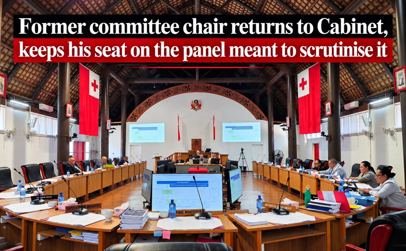 Former committee chair returns to Cabinet, keeps his seat on the panel meant to scrutinise it