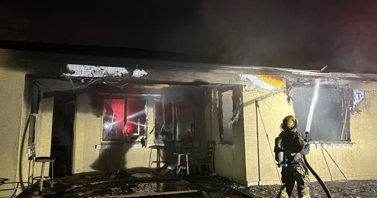 Four people displaced, two dogs rescued after south Phoenix house fire
