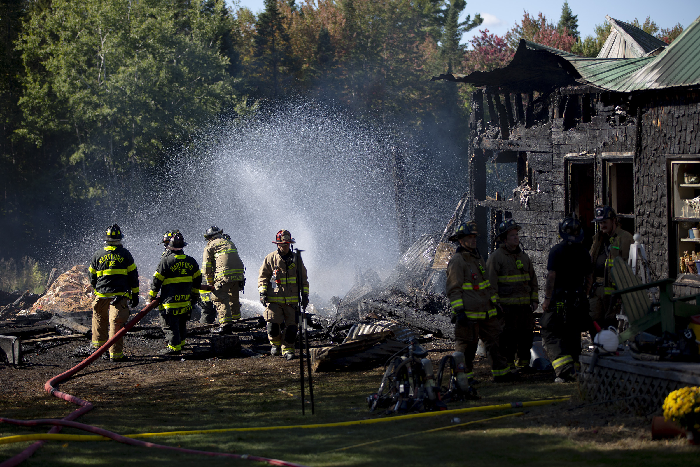 Fourth-alarm fire causes heavy damage to Canaan home