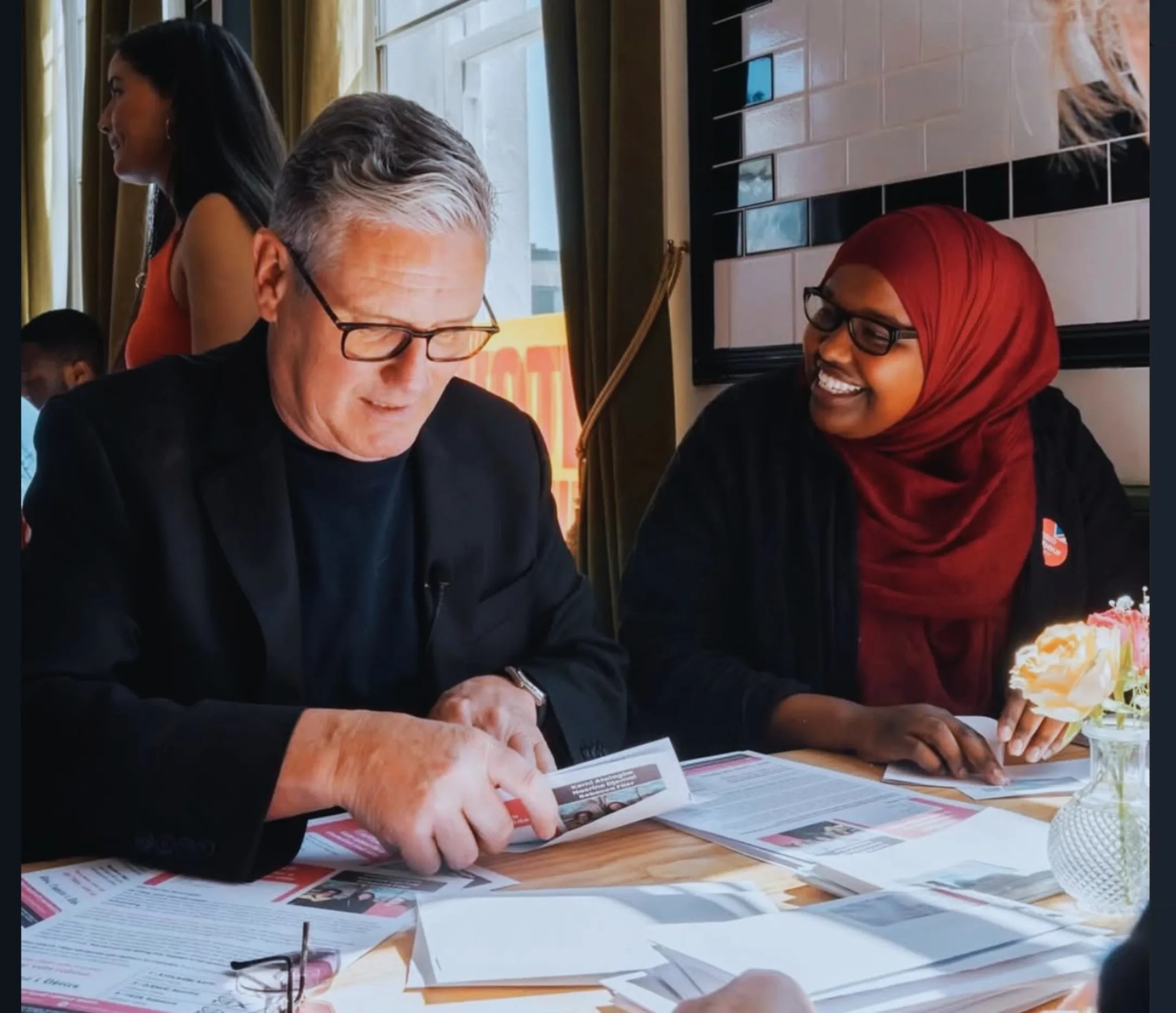 Gabar Soomaali ah oo loo saadaalinayo kursigii uu baneeyey R/W Keir Starmer