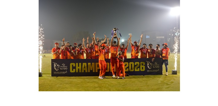 Gulf Giants Development crowned DP World ILT20 Development Tournament champions