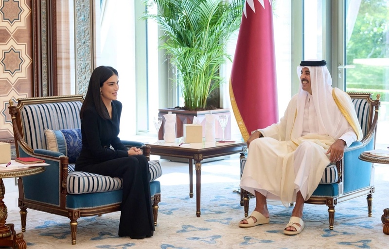 Head of Presidential Administration of Uzbekistan meets with Emir of Qatar