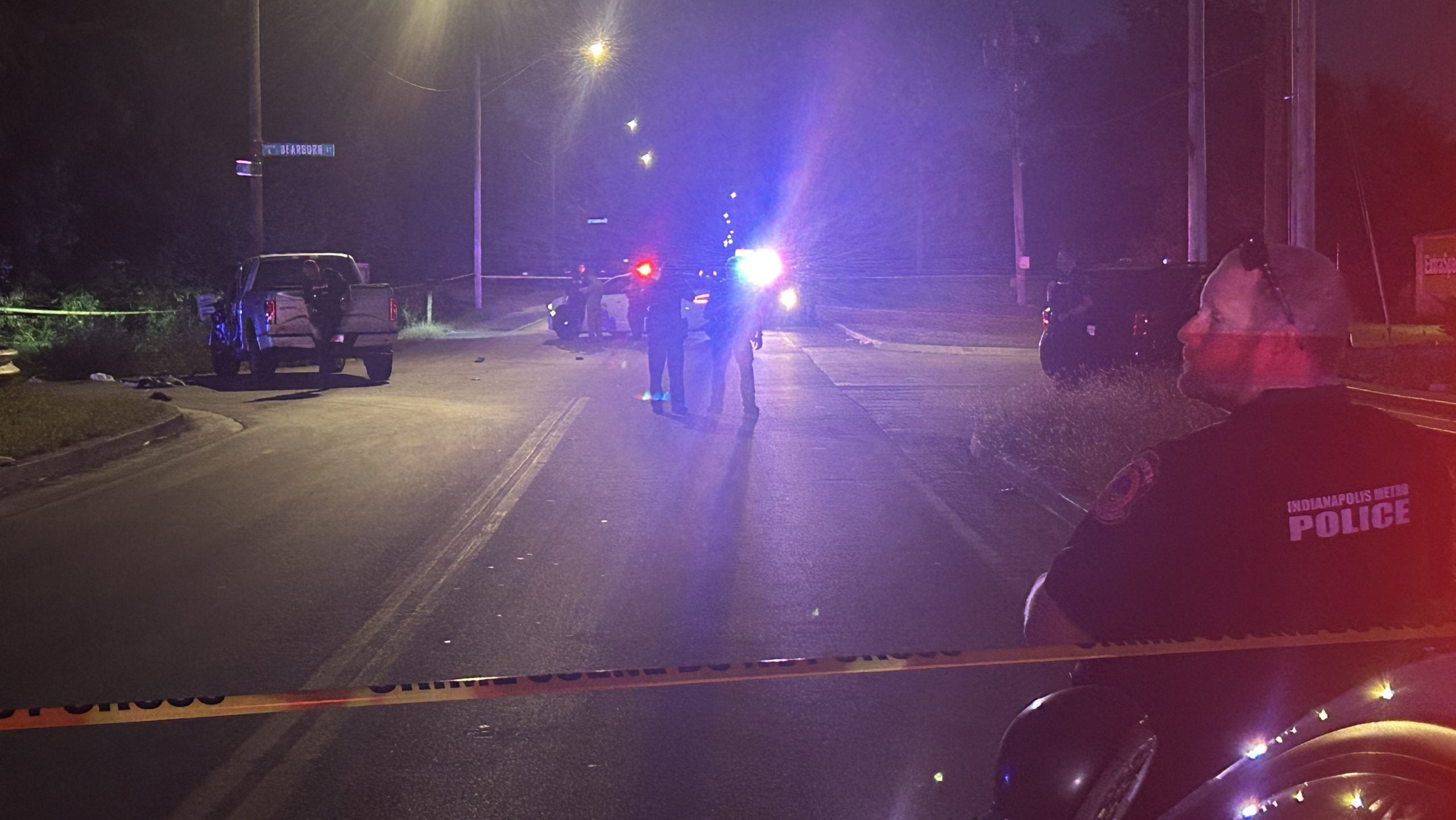 IMPD: Motorcyclist dies after trying to pass 2 vehicles on city's south side - Indianapolis News | Indiana Weather | Indiana Traffic