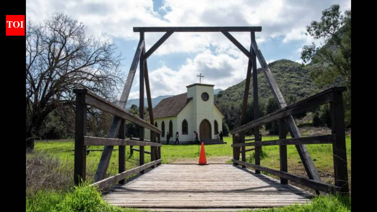 In 1927, Paramount bought a 2,700-acre California ranch and filmed more than 160 movies there; after wildfire destroyed almost everything in 2018, a $26 million rebuild is nearly complete