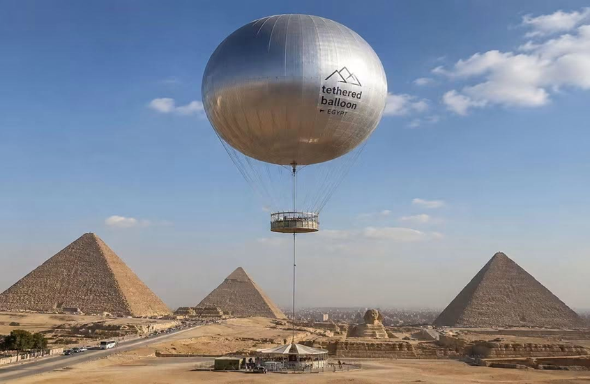 In an unprecedented move, Egypt to launch sky-high tethered balloon ride at Giza Pyramids