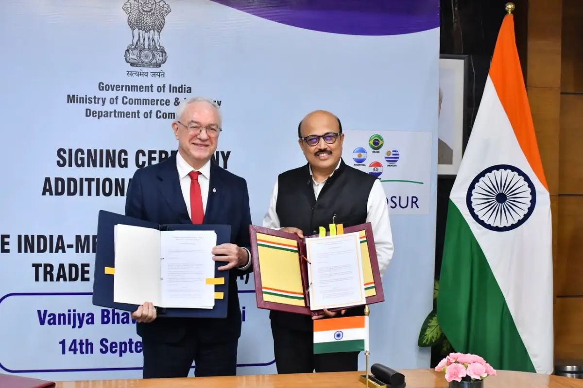 India and MERCOSUR Sign First Additional Protocol to Facilitate Electronic Certificates of Origin