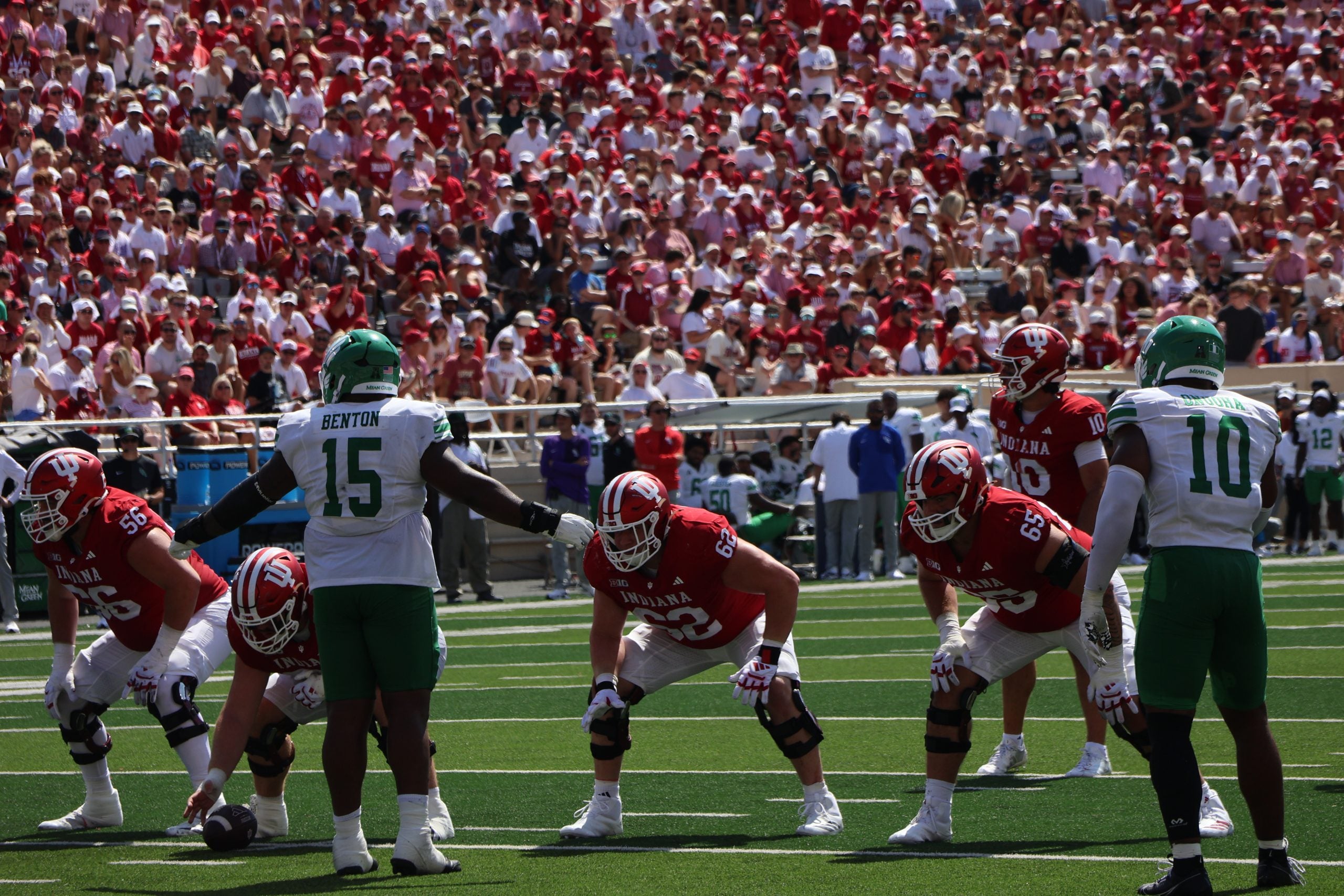 Indiana leads North Texas 24-6 at halftime of the season opener - Indianapolis News | Indiana Weather | Indiana Traffic