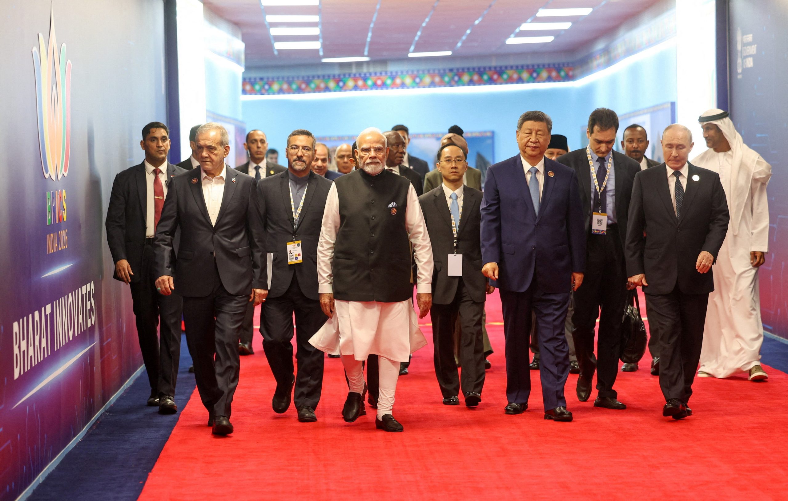 India’s Modi and China’s Xi seek to reset ties on BRICS sidelines