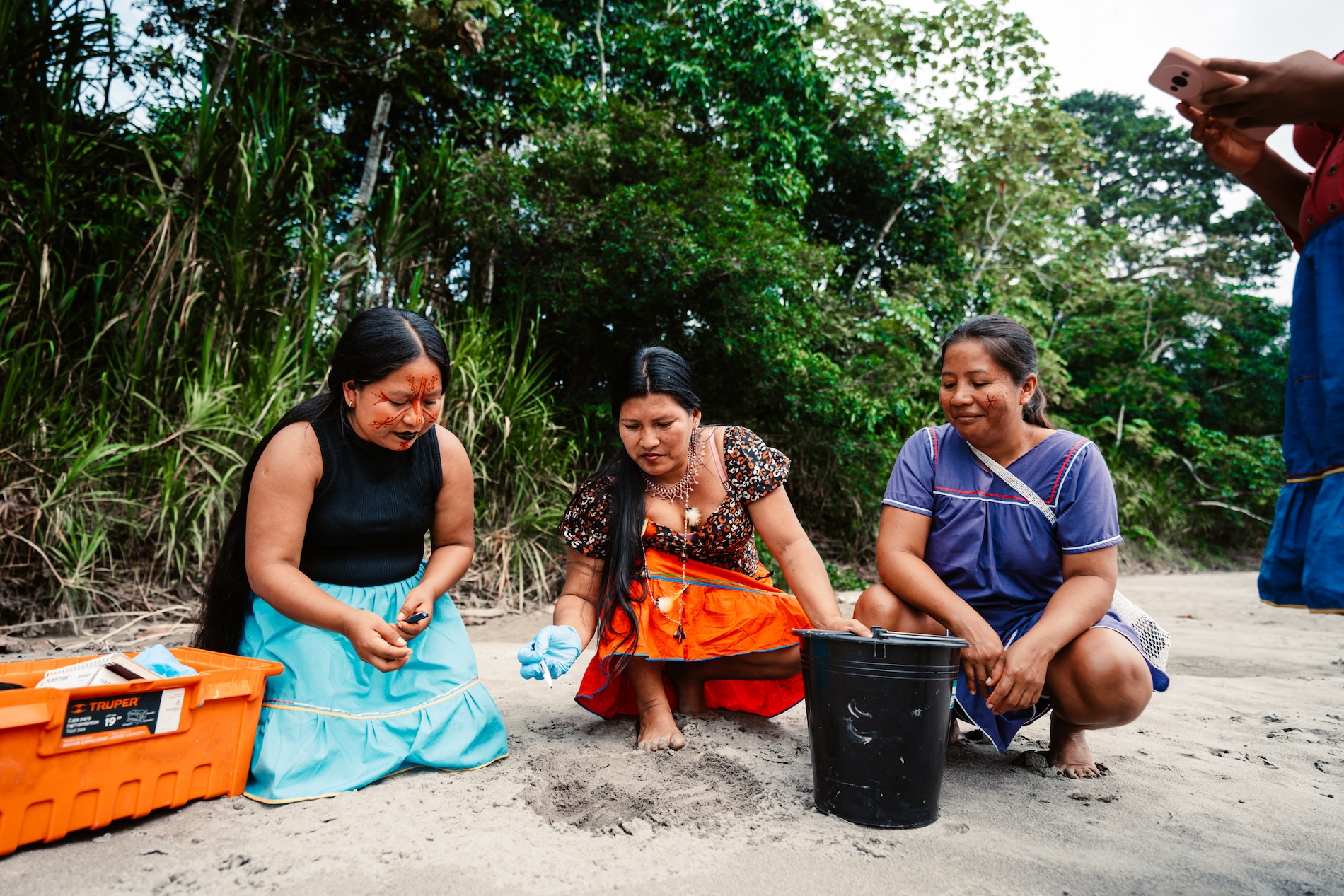 Indigenous ‘turtle women’ help vulnerable reptiles recover in Ecuadorian Amazon