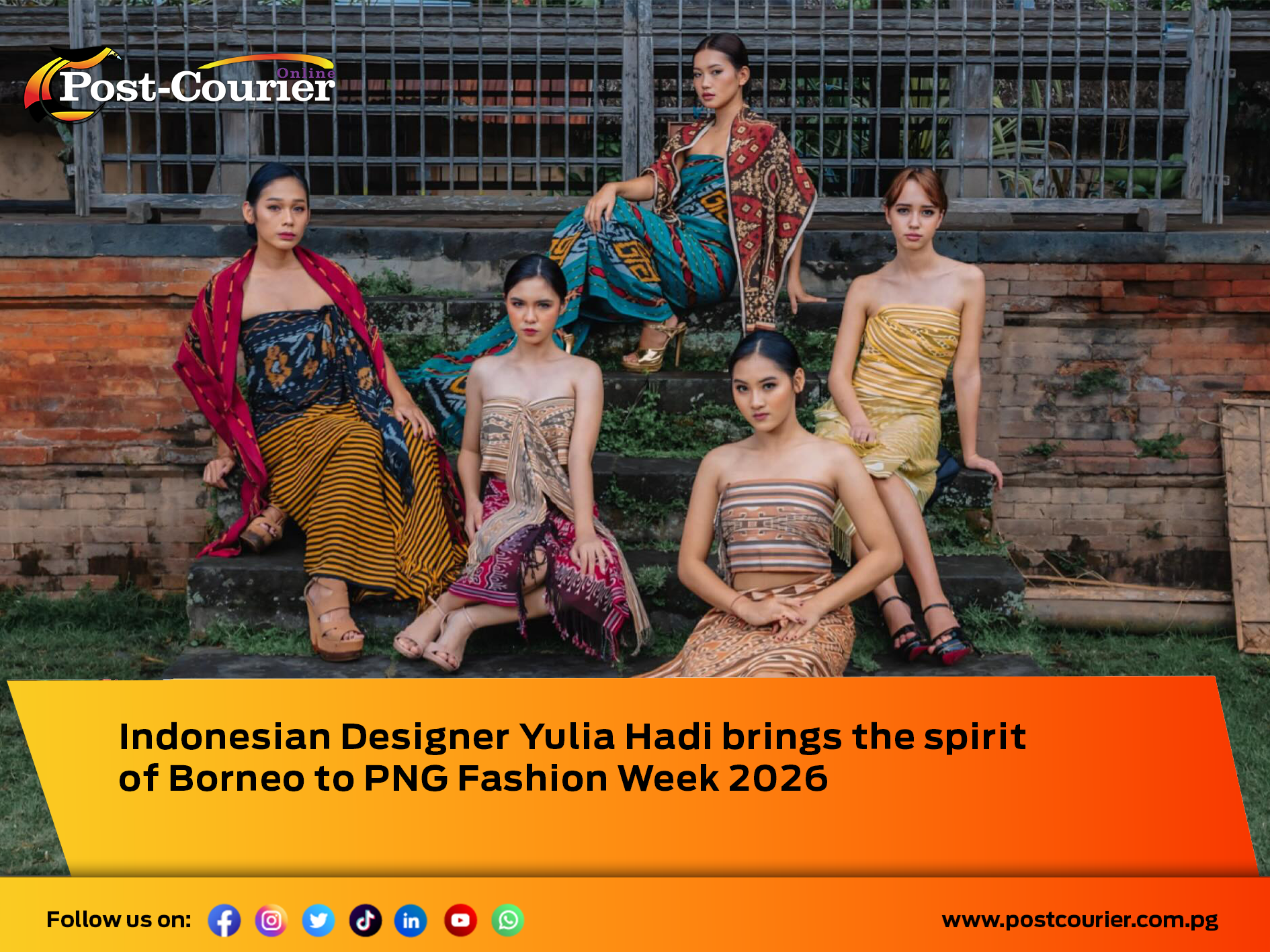 Indonesian Designer Yulia Hadi brings the spirit of Borneo to PNG Fashion Week 2026