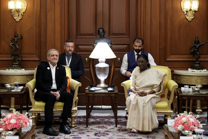 Iran, India need to use potentials to expand ties: Pezeshkian