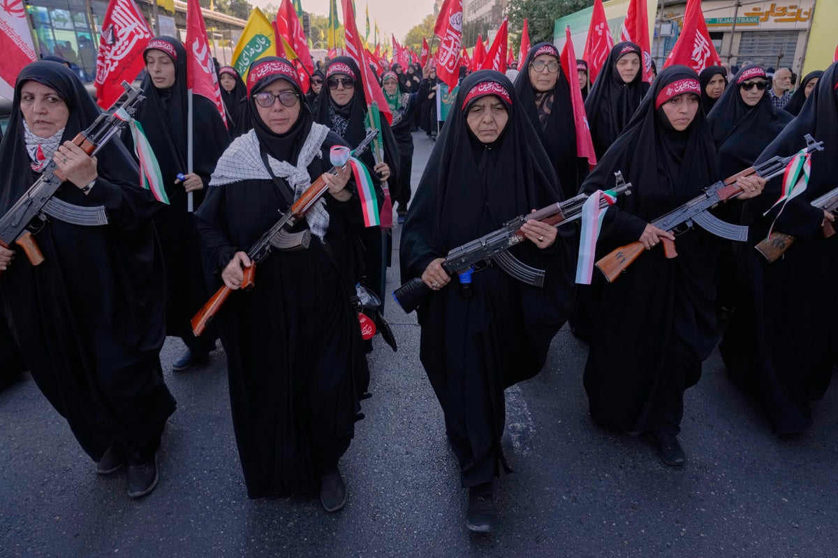 Iran-US war latest: Tehran holds huge pro-regime march in defiance of Trump’s ‘annihilation’ threat