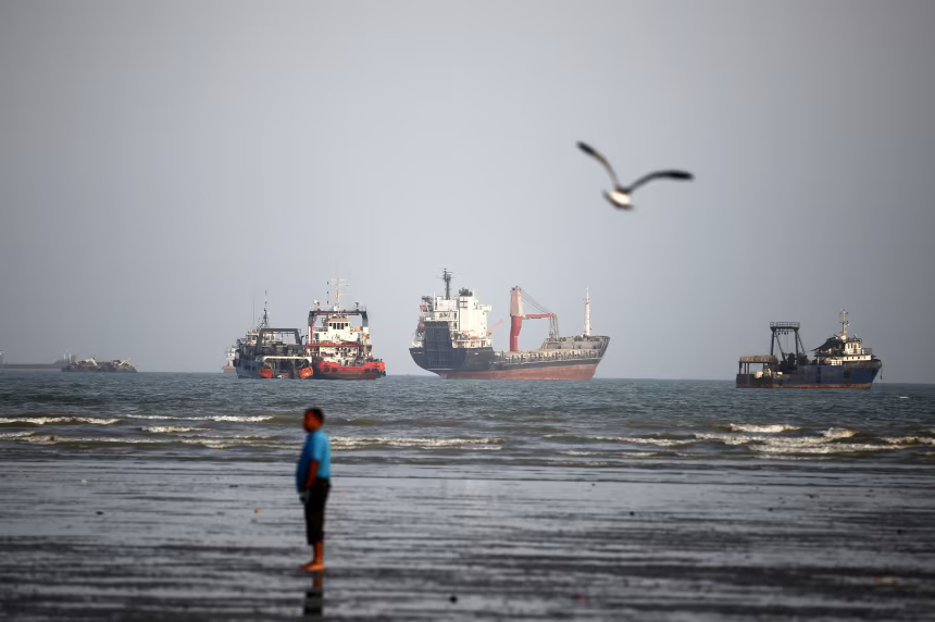 Iran reports commercial vessel struck in Strait of Hormuz