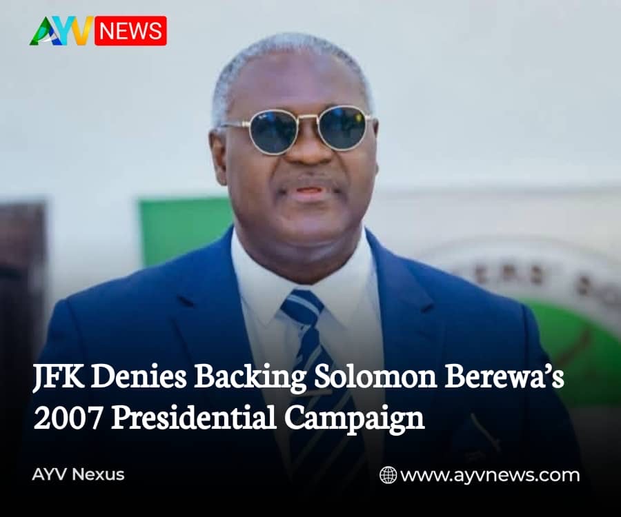 JFK Denies Backing Solomon Berewa’s 2007 Presidential Campaign
