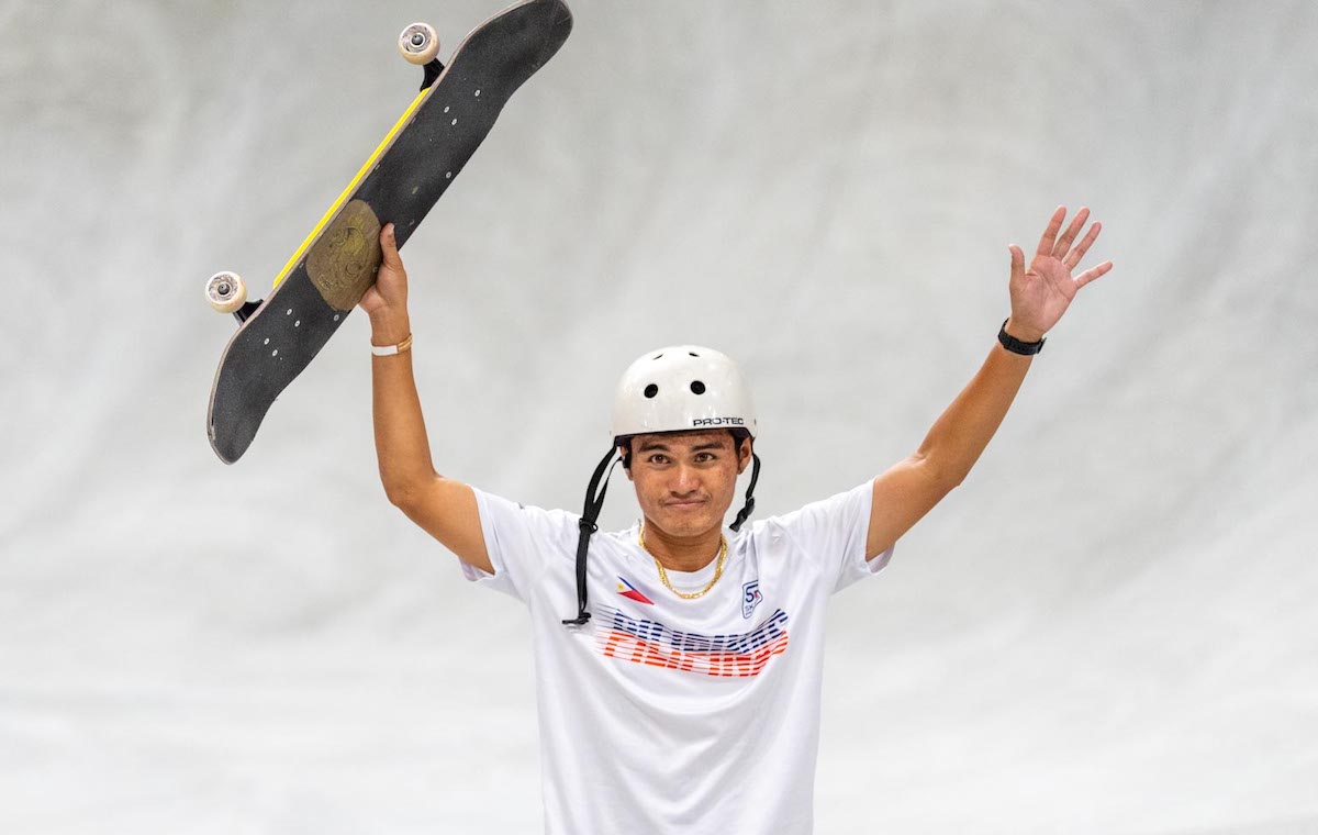 Jericho Francisco finds joy beyond skateboarding medals at Asian Games