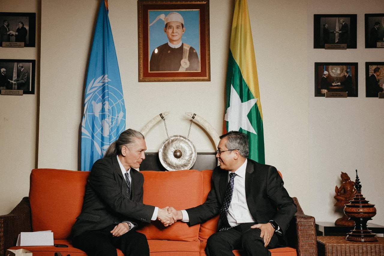 Kim Aris rallies support for Ambassador Kyaw Moe Tun ahead of critical UN credentials battle