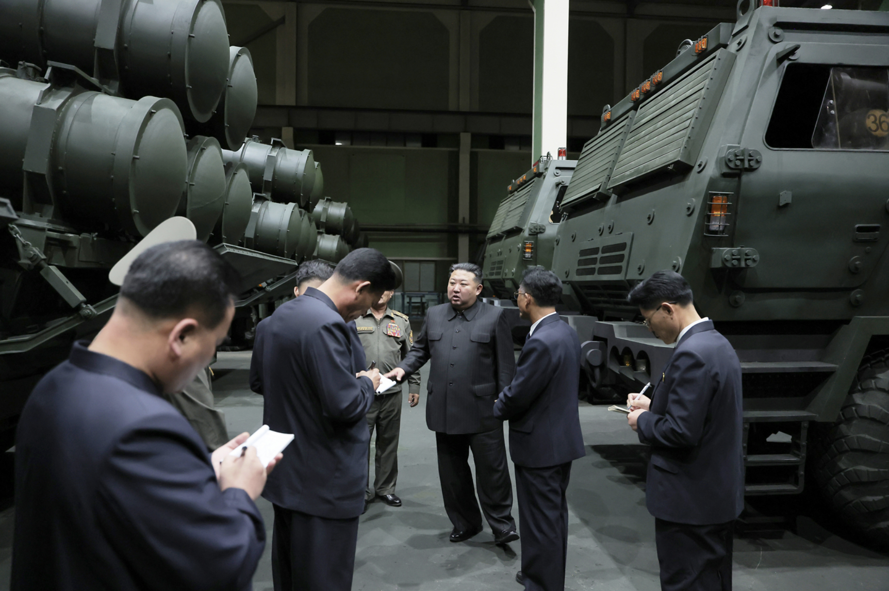 Kim Jong Un inspects weapons factories, calls for AI and automation upgrades