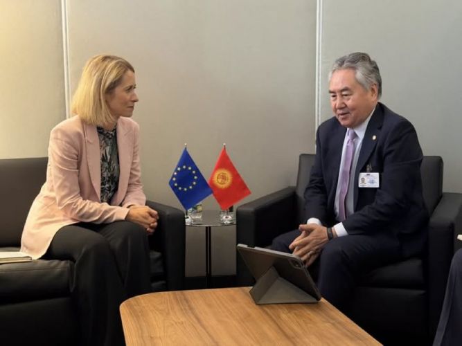 Kulubaev, Kallas discuss EU sanctions policy against Kyrgyzstan -