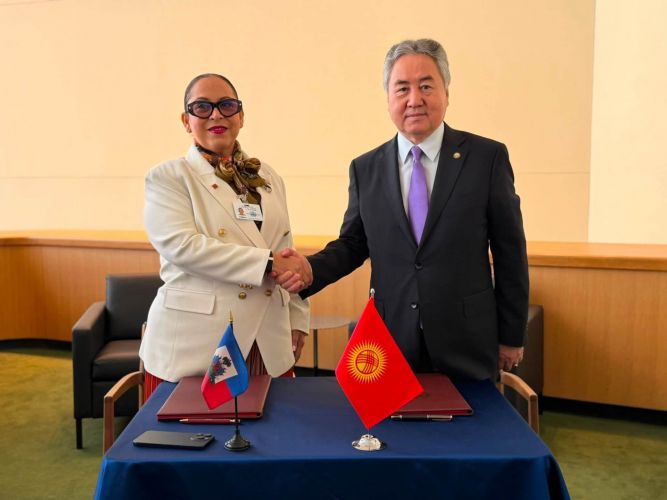Kyrgyzstan and Haiti establish diplomatic relations -