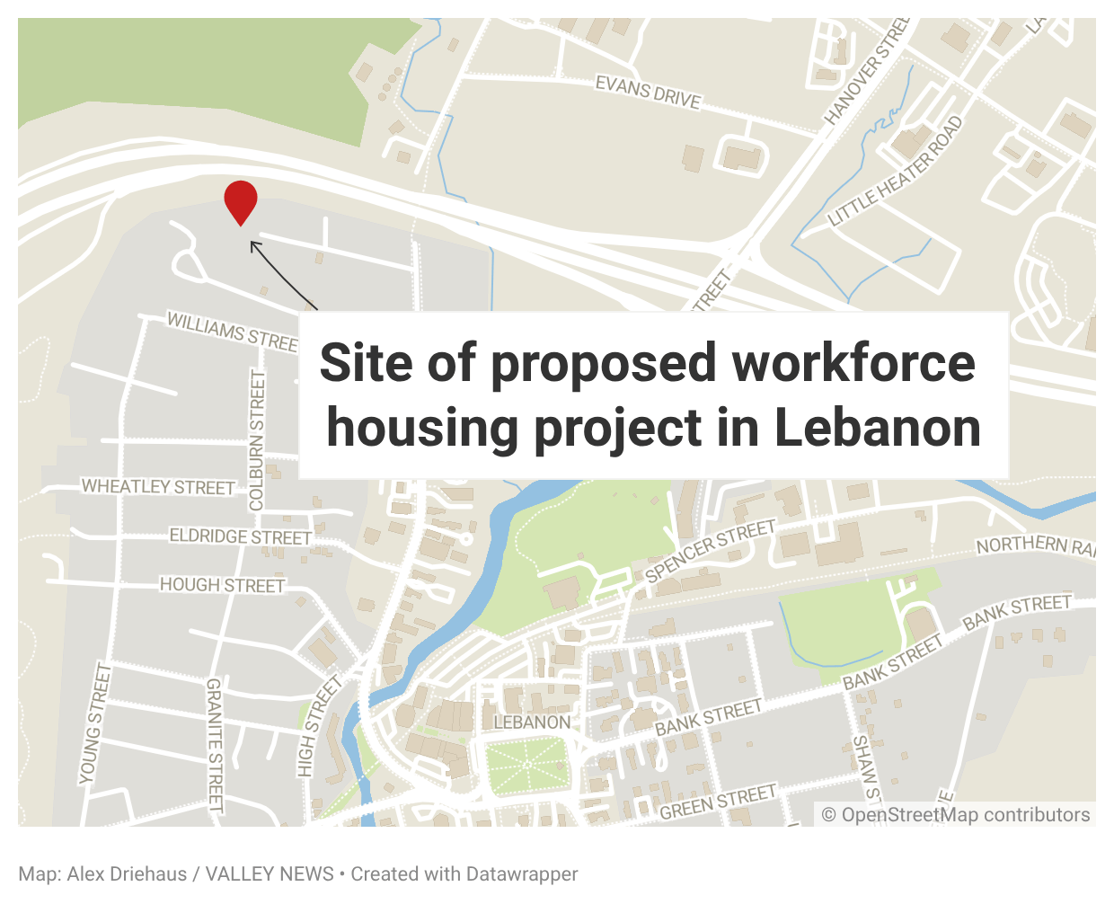 Lebanon opens lottery for Barrows Street homes