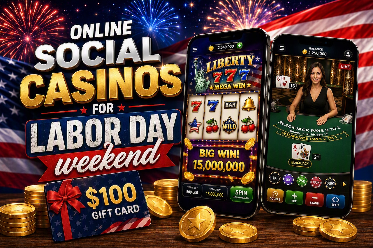 Ultimate list of social casinos in the USA for Labor Day