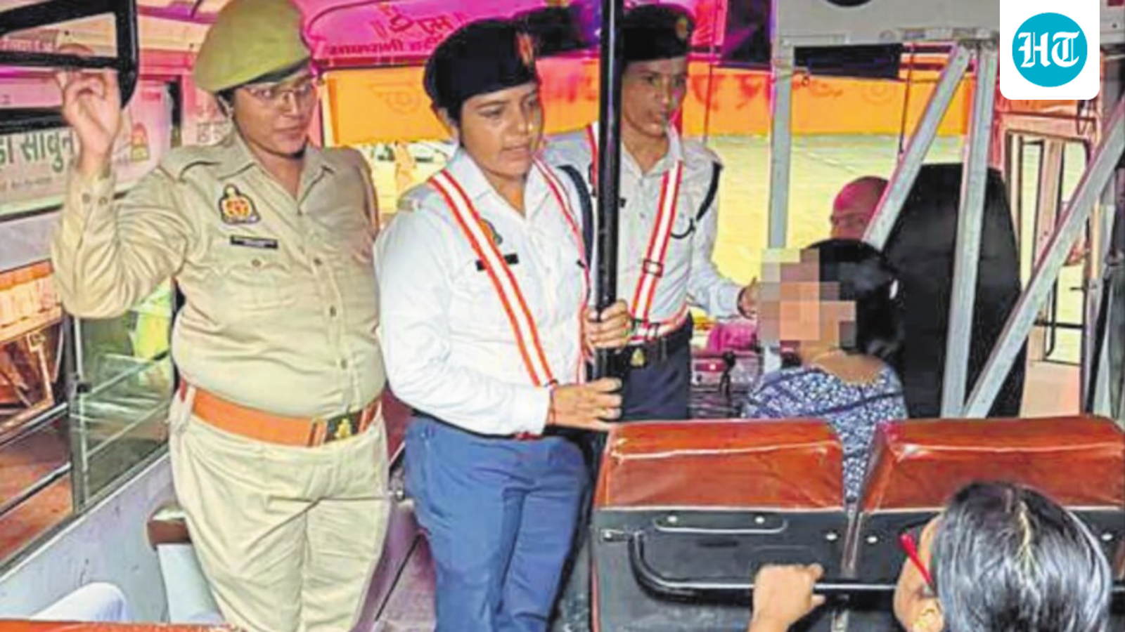 Lucknow traffic police steps up women's safety initiatives at toll plazas