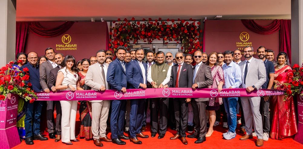 Malabar Gold & Diamonds Strengthens Its US Presence with the Launch of Its 9th Showroom in Seattle, Washington