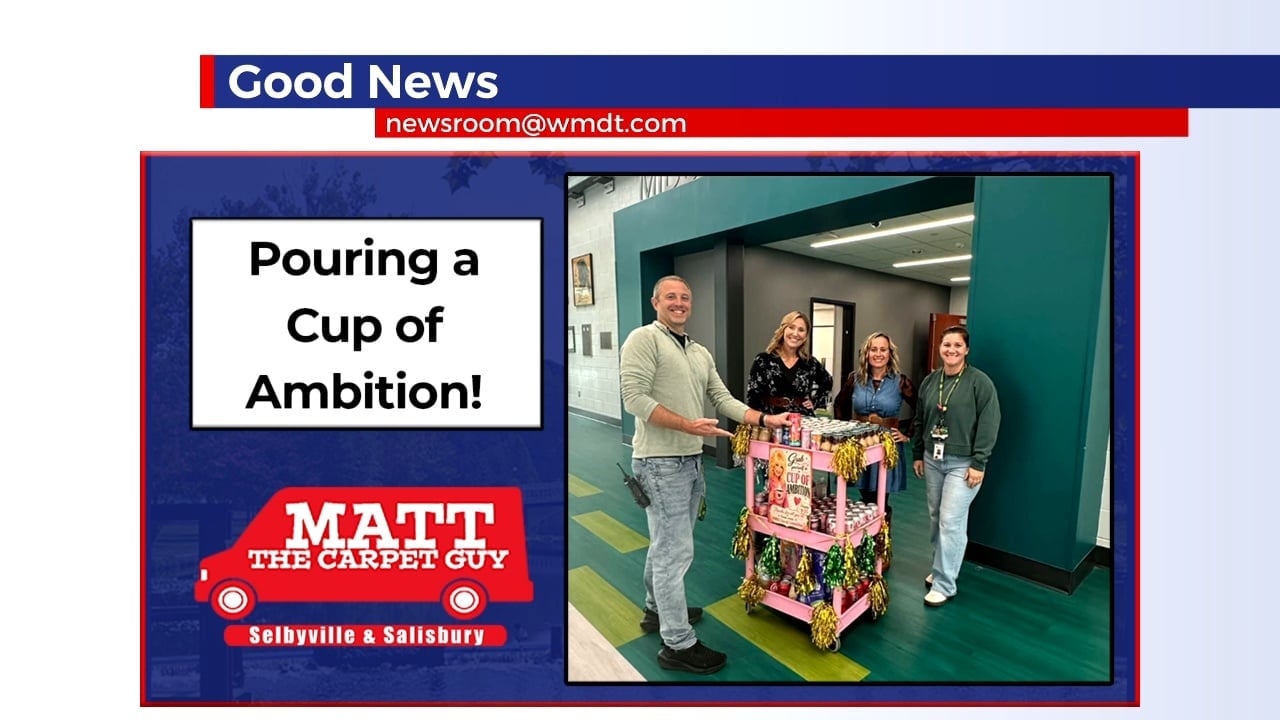 Mardela Teachers Get a 'Cup of Ambition' on 9/25