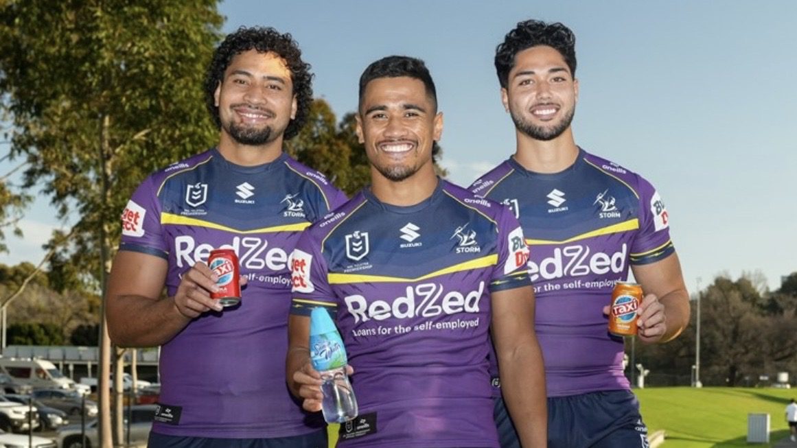 Melbourne Storm Partners with Samoa Water and Taxi Soft Drinks