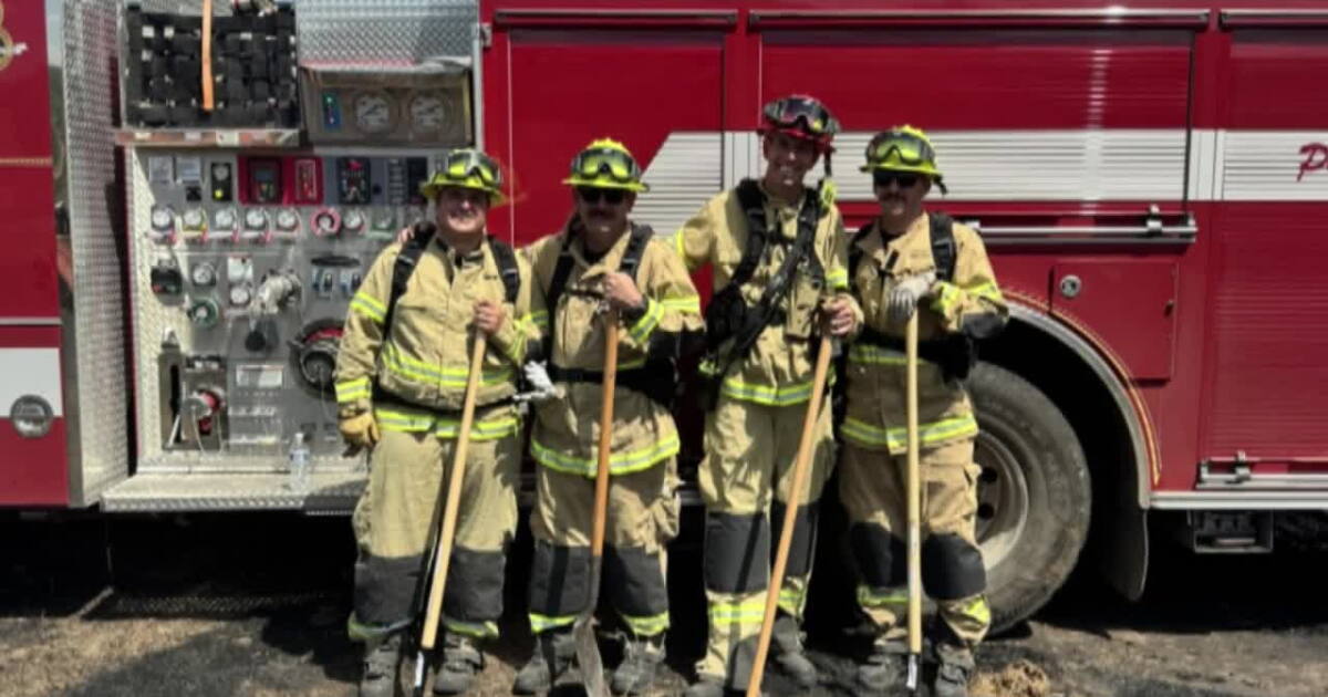 Middle Tennessee firefighters return home after battling Texas wildfire
