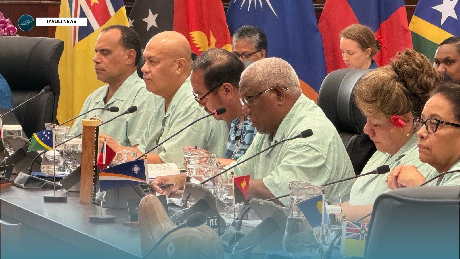 Minister Houenipwela Challenges Pacific Leaders to Turn Words Into Action