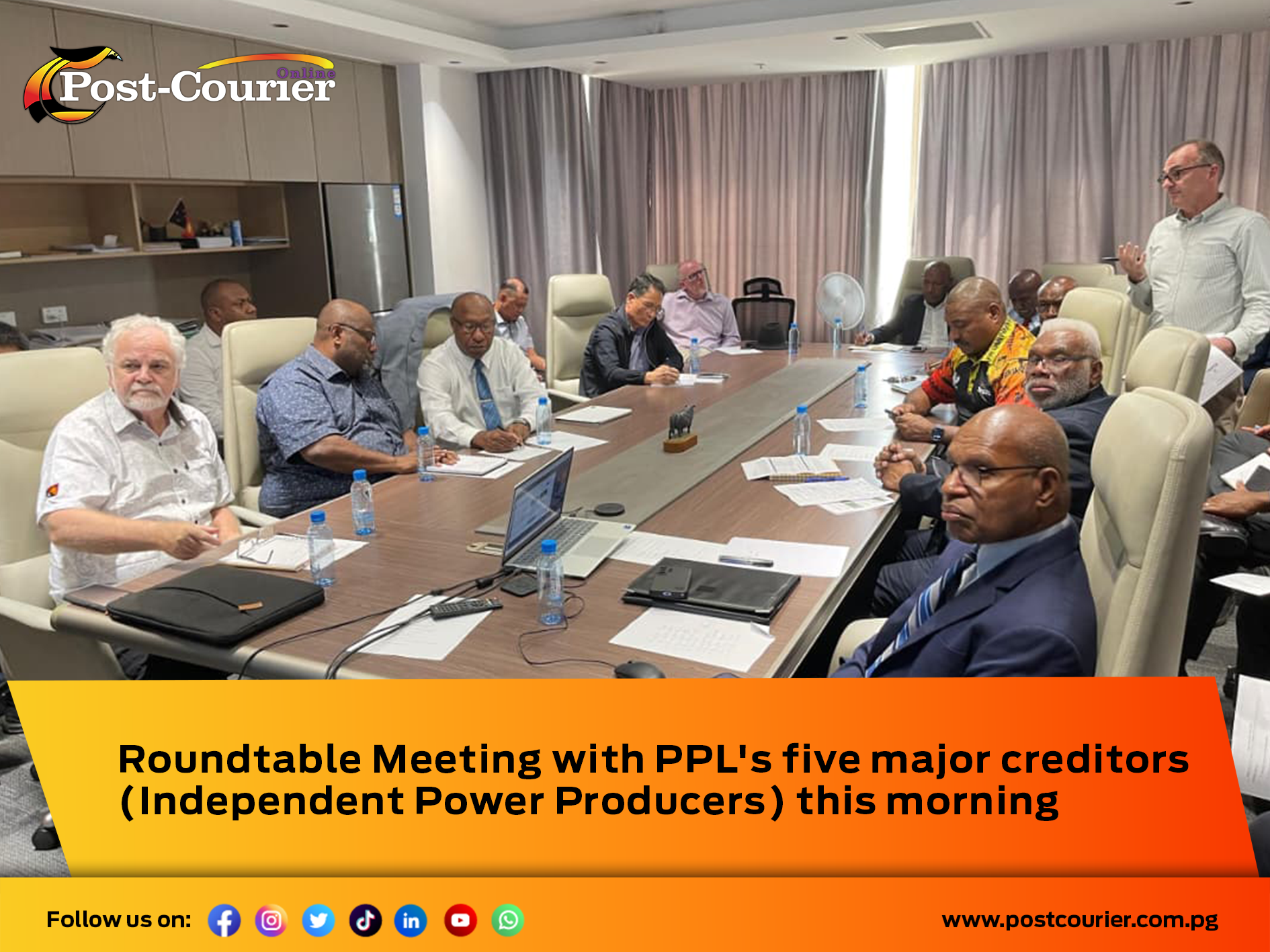Minister Maru directs PNG Power to declare war on Power Thieves and Defaulters