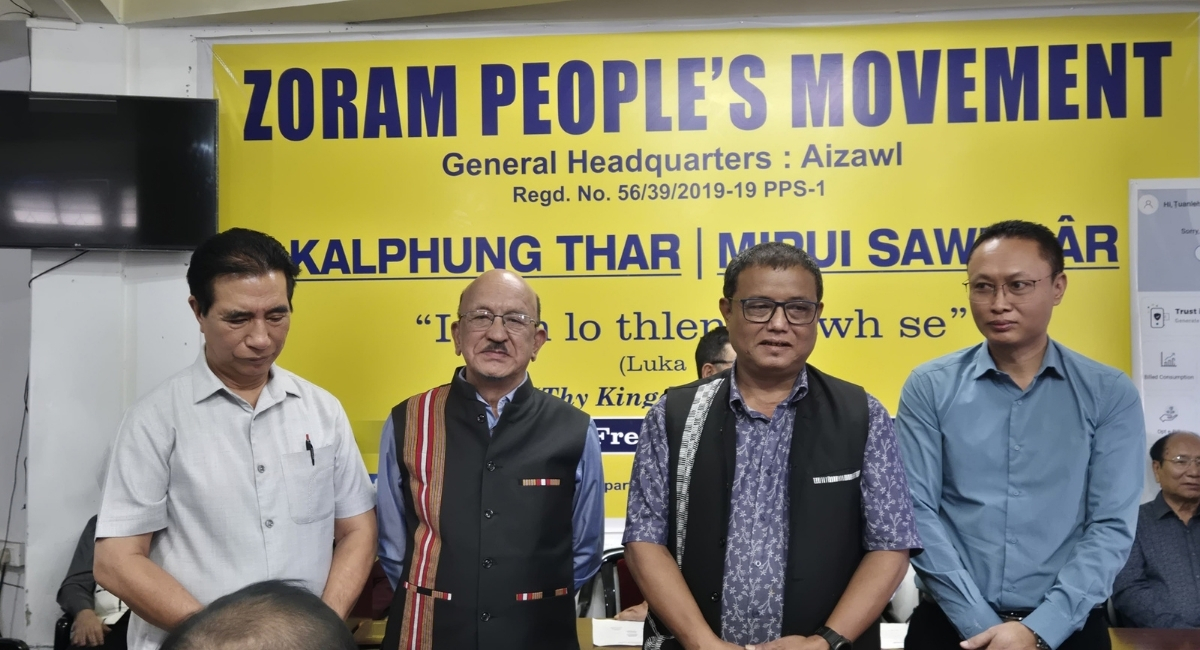 Mizoram CM Lalduhoma appointed ZPM president, office-bearers announced