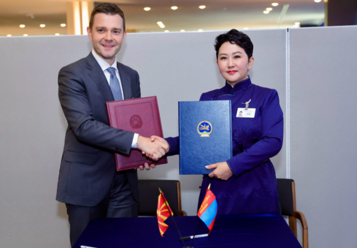 Mongolia and North Macedonia discuss bilateral cooperation