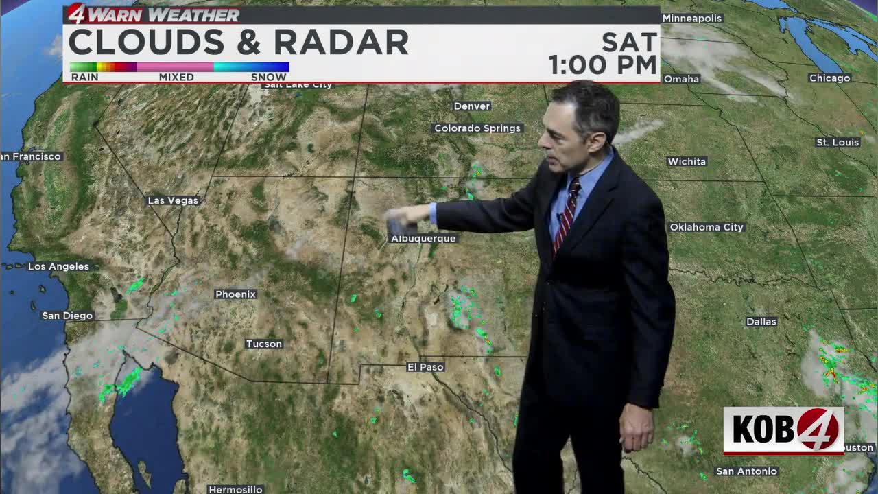 Monsoon keeps bringing rain chances to parts of New Mexico