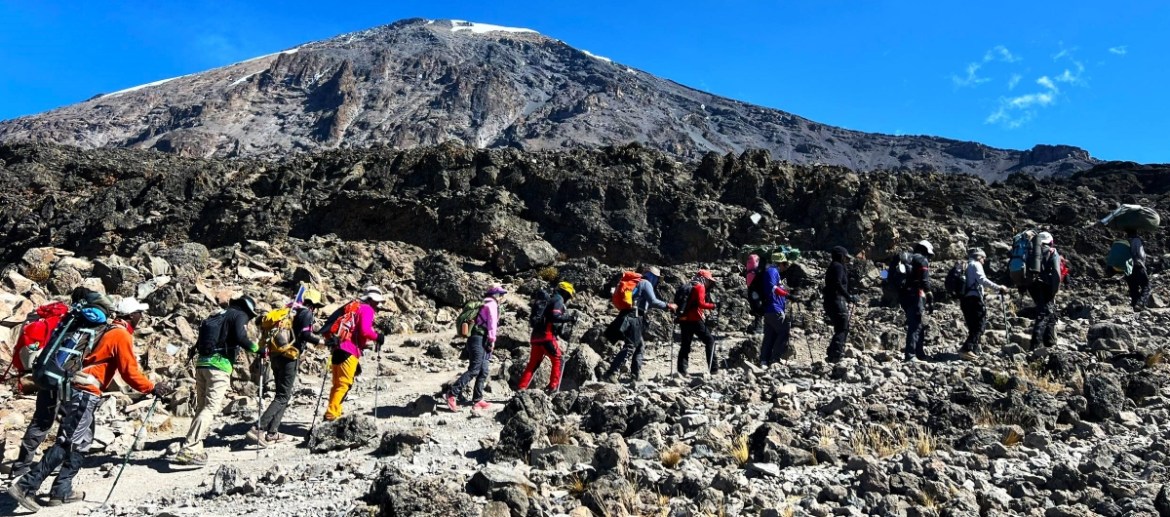 Mount Kilimanjaro Fires extinguished by falling rains